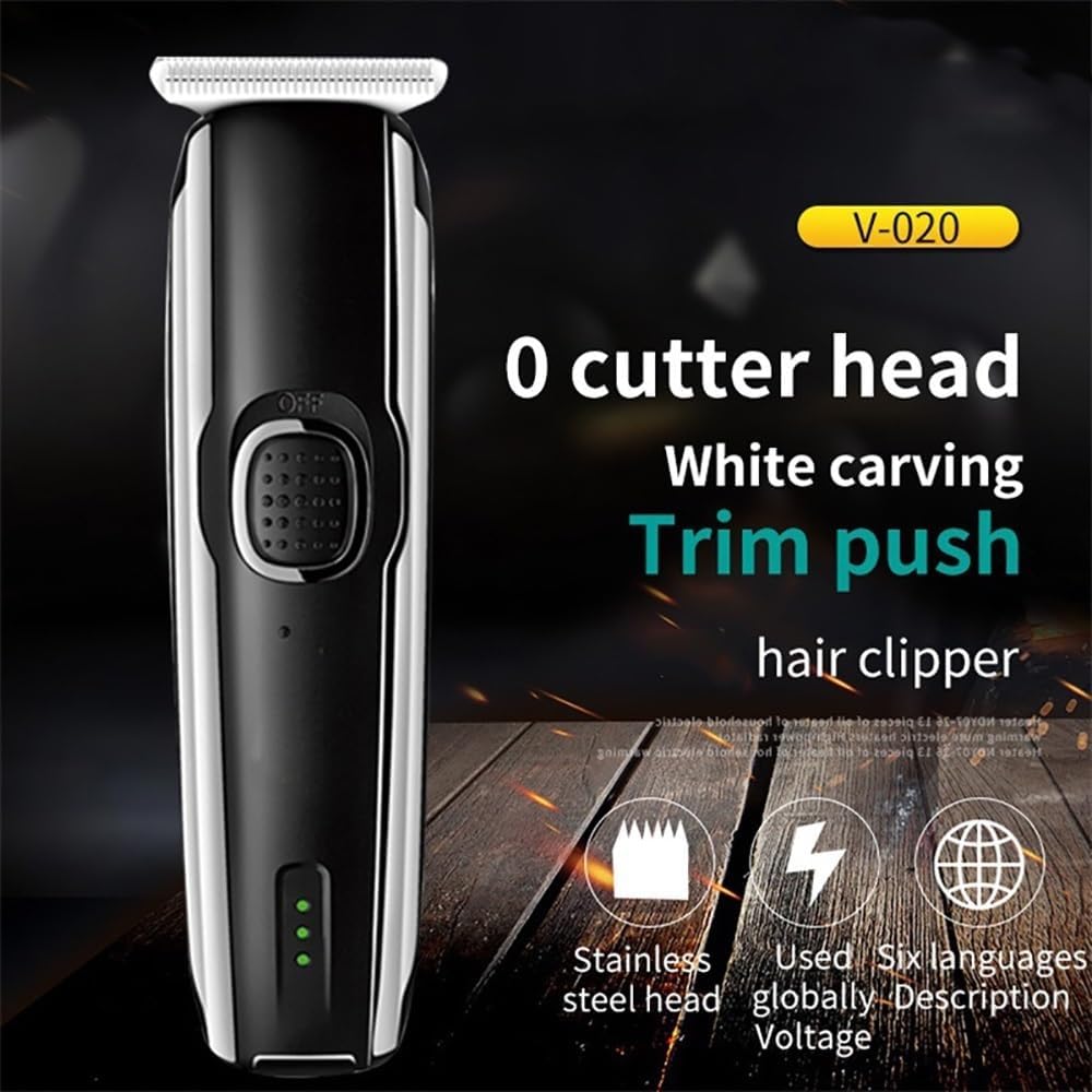 Men's Electric Hair Clipper Professional Portable Bald Head Trimmer