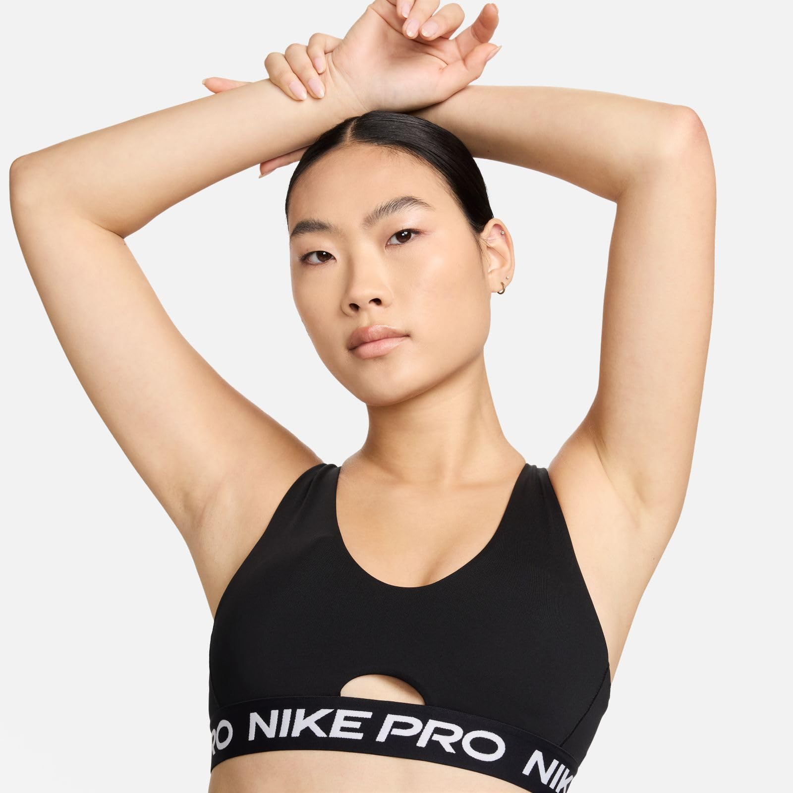 Nike Donna PRO Indy Plunge Bra SW Sports Bra Donna