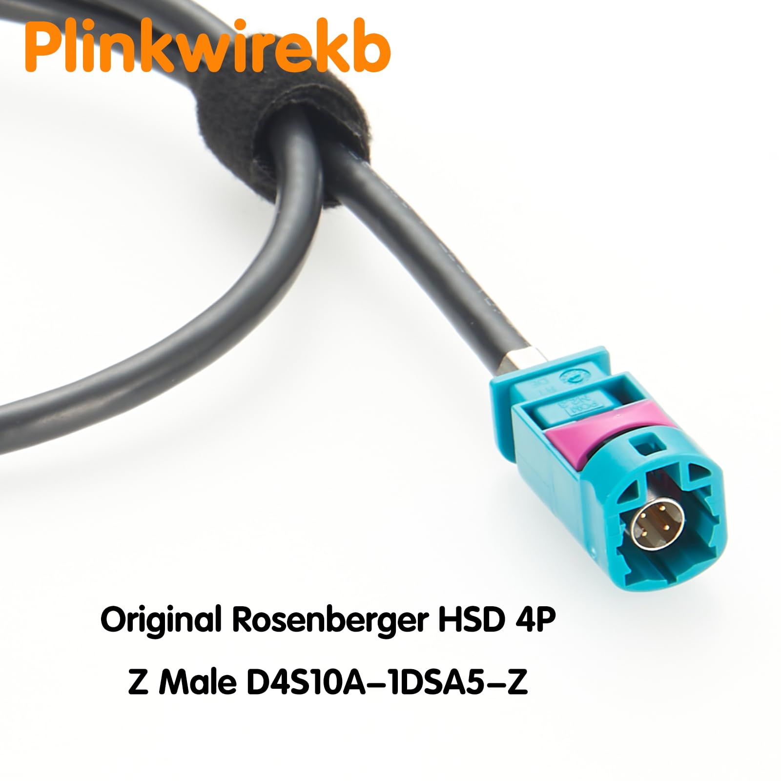 Rosenberger 24213 - Cable macho HSD 4P Z macho D4S10A-1D5A5-Z a DB9 RS232 macho para depuración de diagnóstico de Ethernet automotriz y bus CAN