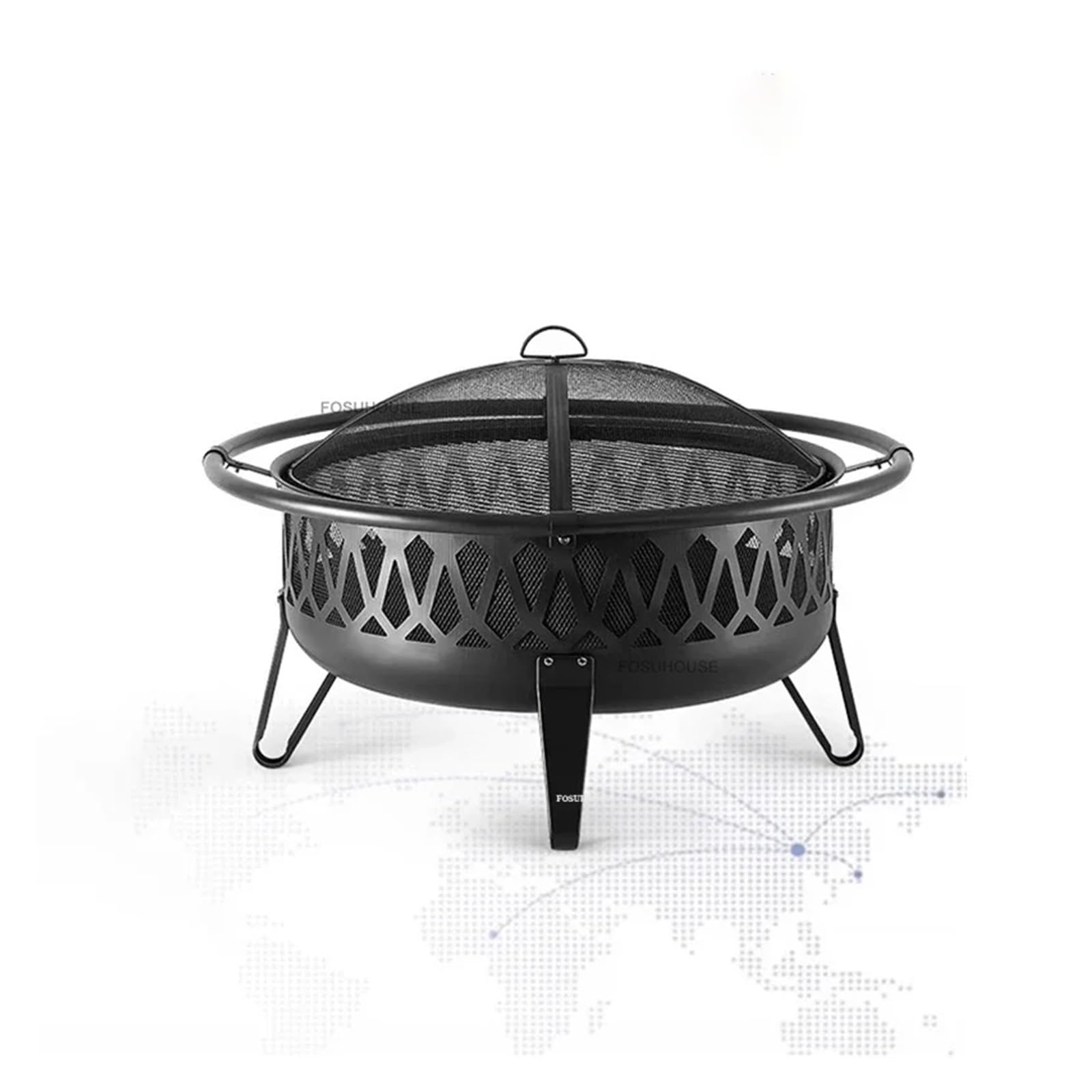 Gartenbedarf Outdoor Camping Lagerfeuer Ofen Winter Terrassenheizungen Kreative Zuhause Holzheizung Ofen Luxus Großer Garten Grill Outdoor Heizung (Paket 1)