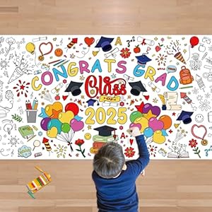 Ohomegraduationgiantcoloringpostertableclothkindergartengraduationgifts30x72inchesjumbocoloringbannerkidscraftsgameskindergartengraduationdecorationsfor5thgradepreschool Urban Country Home Decor Ohome graduation giant coloring postertablecloth kindergarten graduation gifts 30 x 72 inches jumbo coloring banner kids crafts gameskindergarten graduation decorations for 5th grade preschool urban country home decor