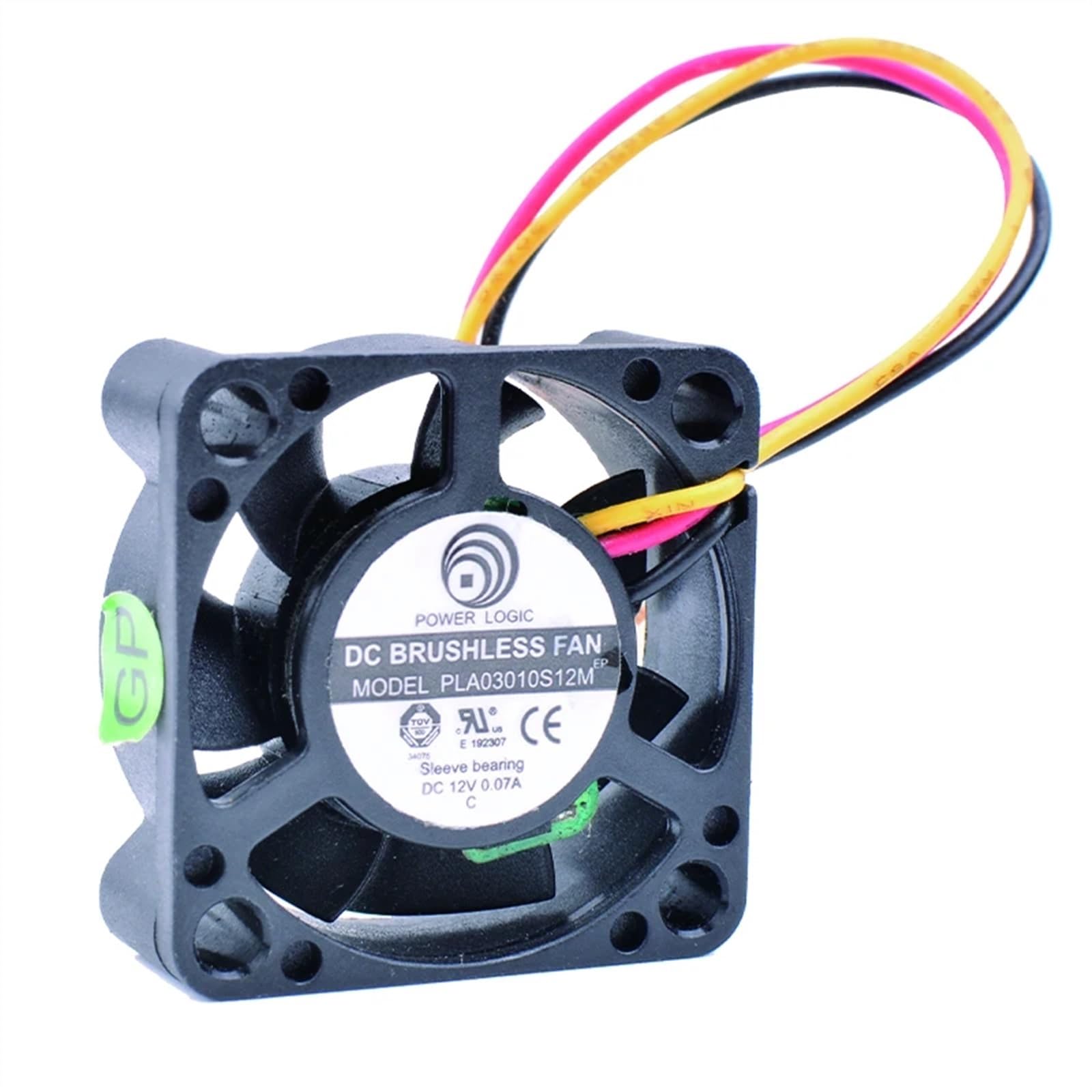 FCARUMIQP PLA03010S12M 3cm 30mm Fan 3010 12V 0.07A Router Network Box Micro Cooling