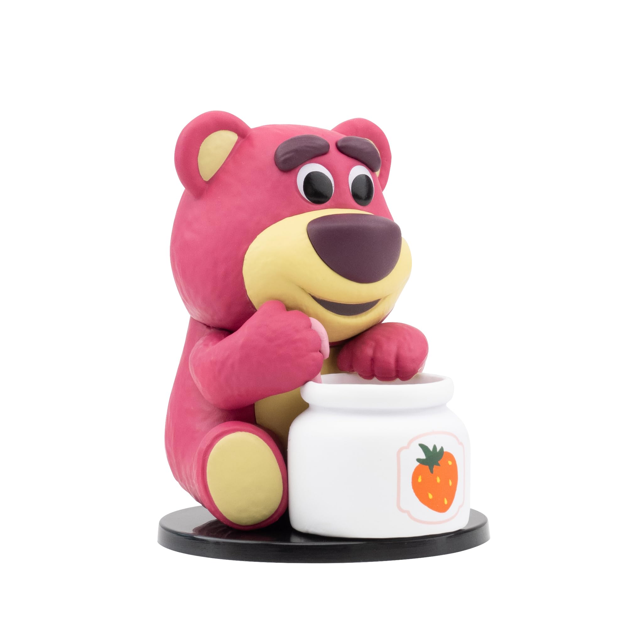 YuMe Lots-o'-Huggin' Bear Snack Time 2.8" Toy Story Figure Collectable in Hero Window Box | Licensed Lotso Disney Pixar Merchandise | Toys Gift for Kids, Adults & Movie Fans | Get All 6 Teddy Figures - Image 2