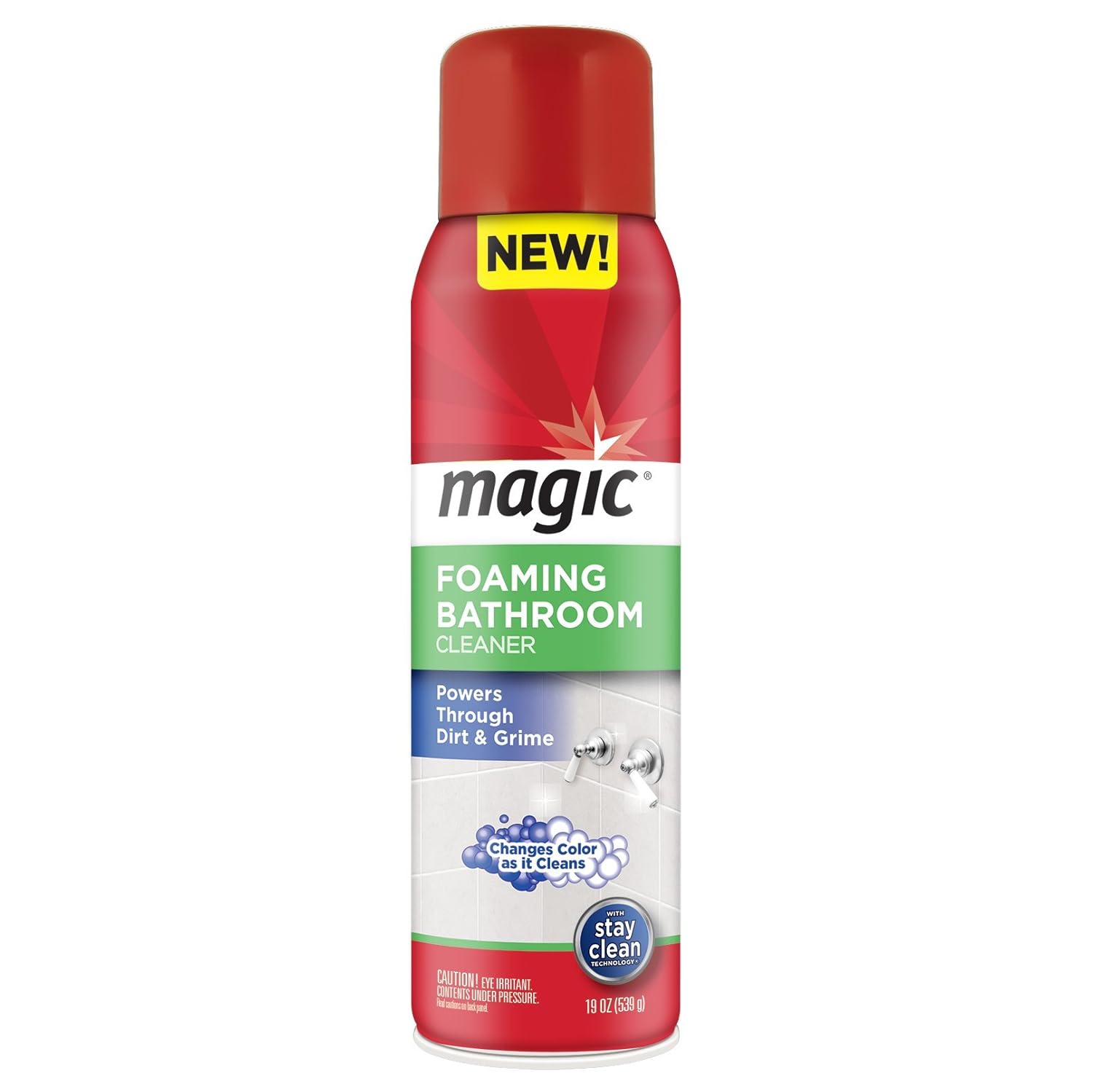 Amazon Com Magic Foaming Bathroom Cleaner 19 Oz Aerosol Health Household
