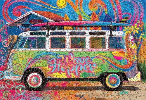 EuroGraphics VW Wave Hopper 550-Piece Puzzle in Collectible Tin with Poster