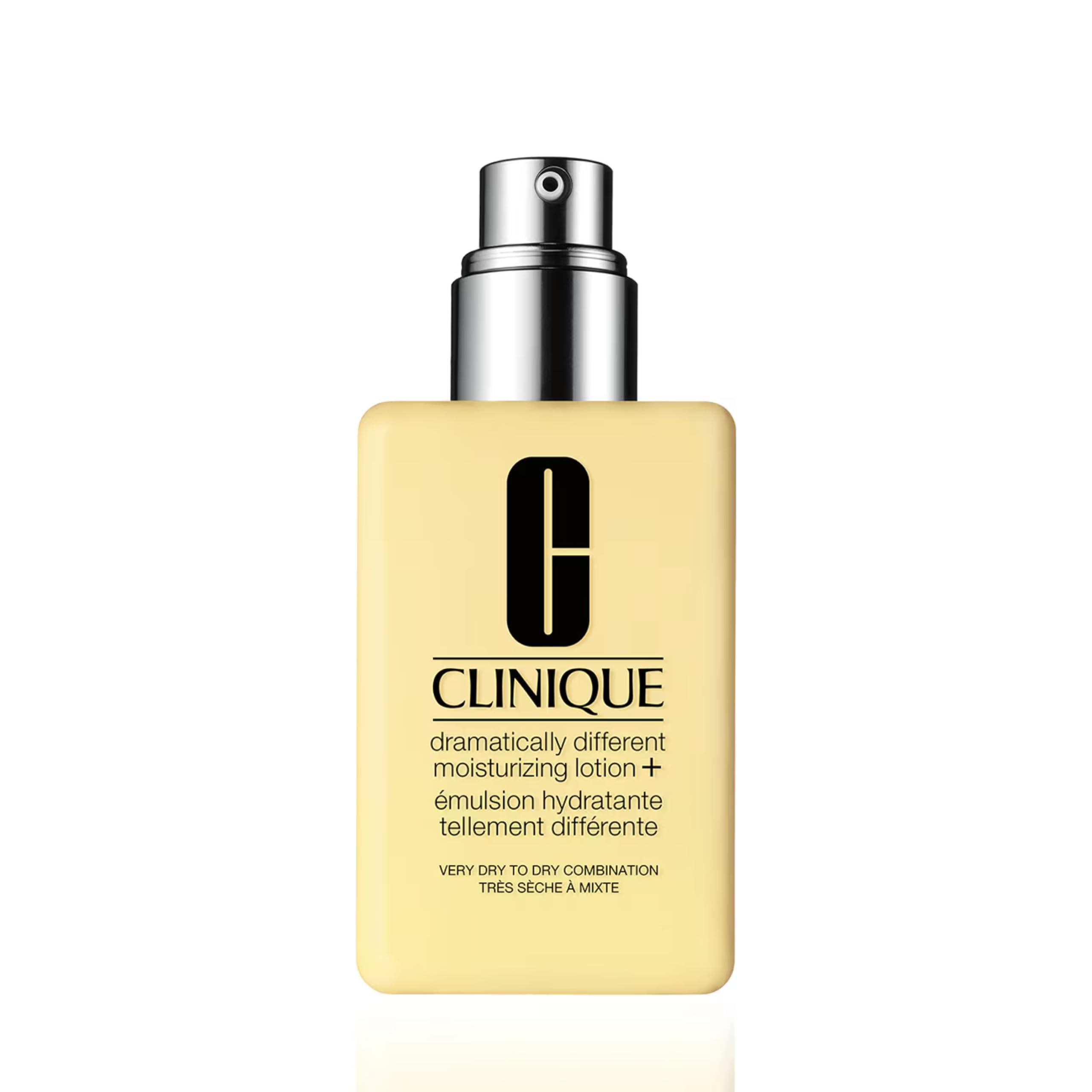 CliniqueDramatically Different Daily Moisturizing Lotion+ For Dry To Dry Combination Skin Types With Glycerin + Urea | Hydrating, 6.7628 fl oz