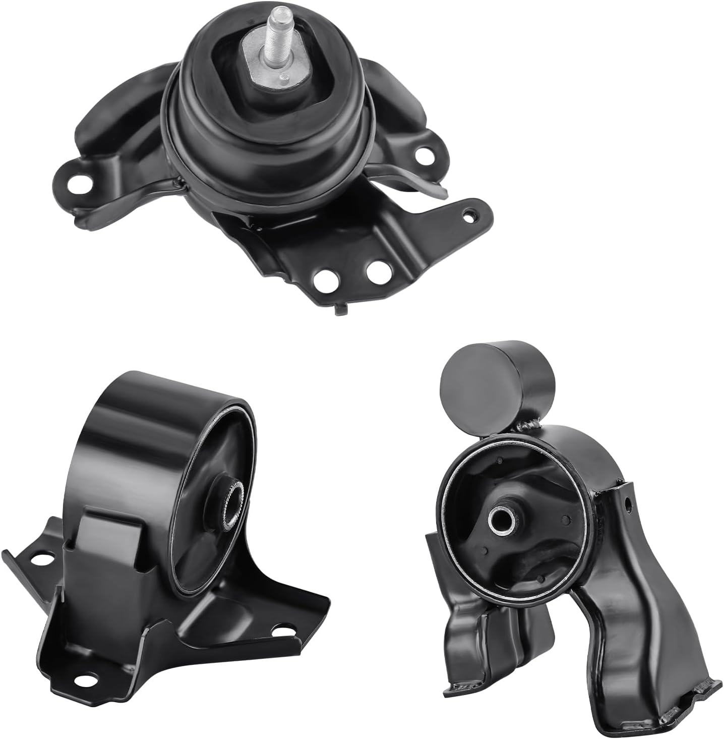 JDMON 3Pcs Engine Motor & Transmission Mount Replacement for Hyundai Sonata 2.4L 2011 2012 2013 2014 Compatible with A71015, A71001, A7170