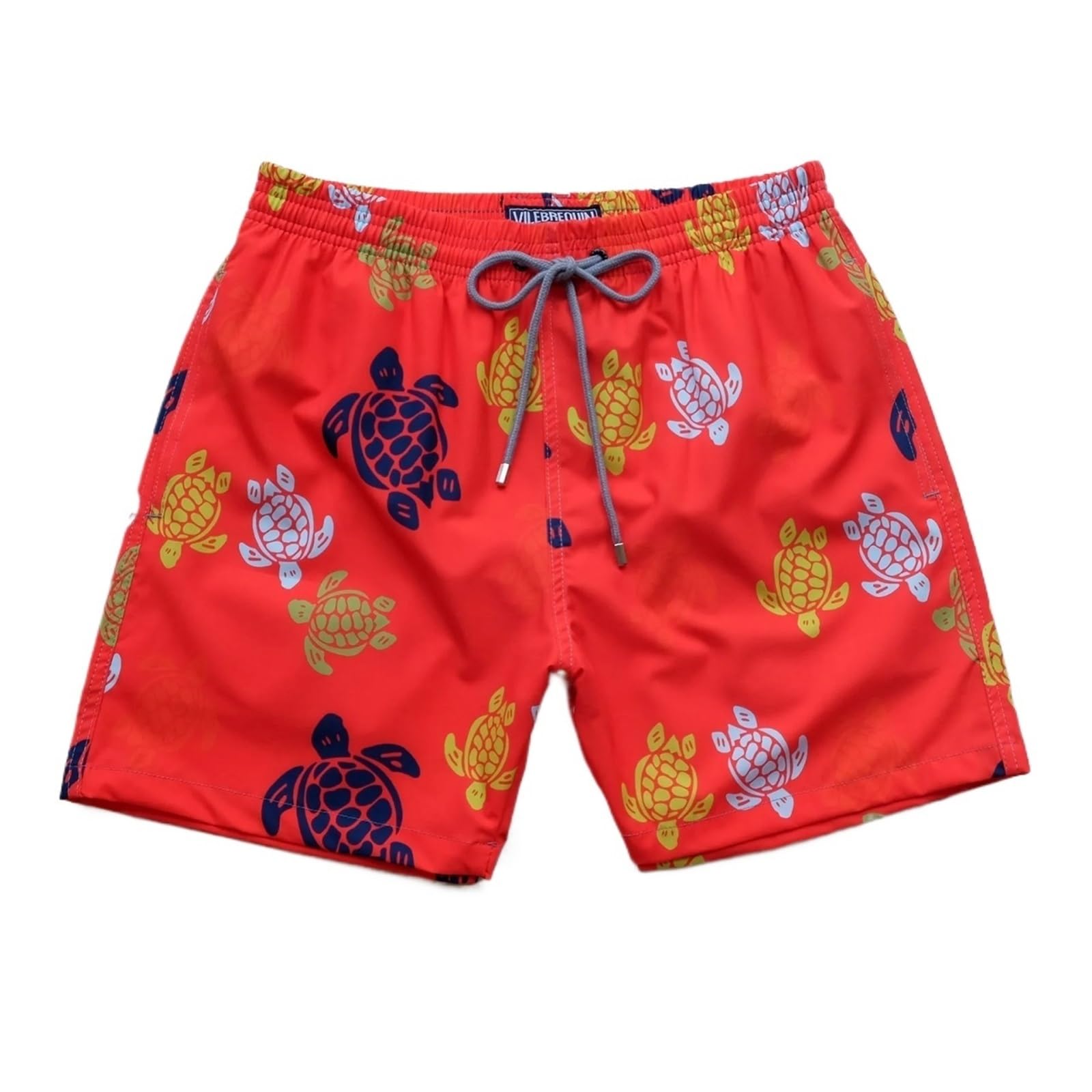 Pantaloncini da spiaggia Pantaloncini da bagno Costume spiaggia uomo | Con short da surf triangolare interno elasticizzato ad asciugatura rapida