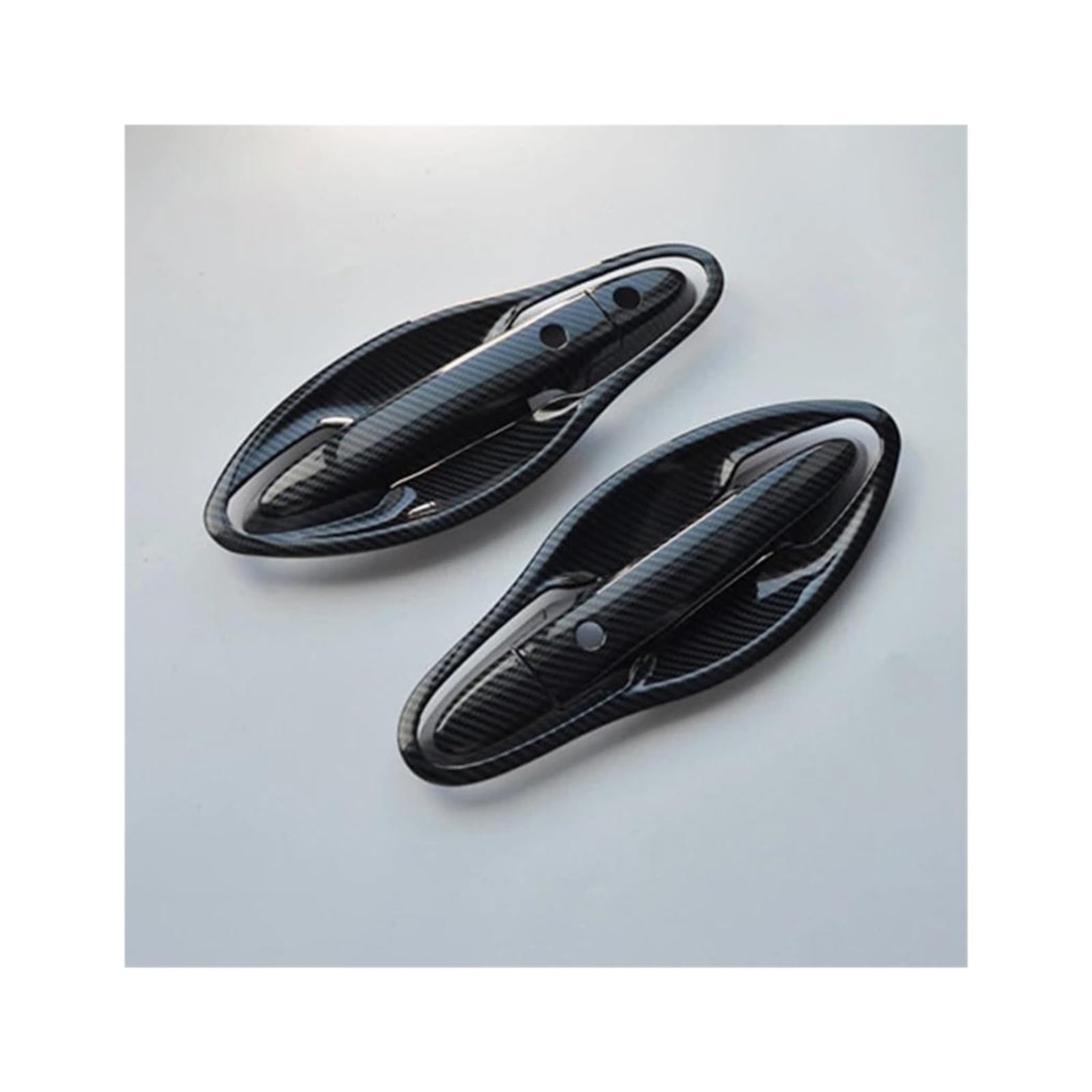 NVNZMFPPW for HRV HR-V for Vezel 2014-2017 Car Exterior Styling Front Door Handles Cover Trim Carbon Fiber Bowl