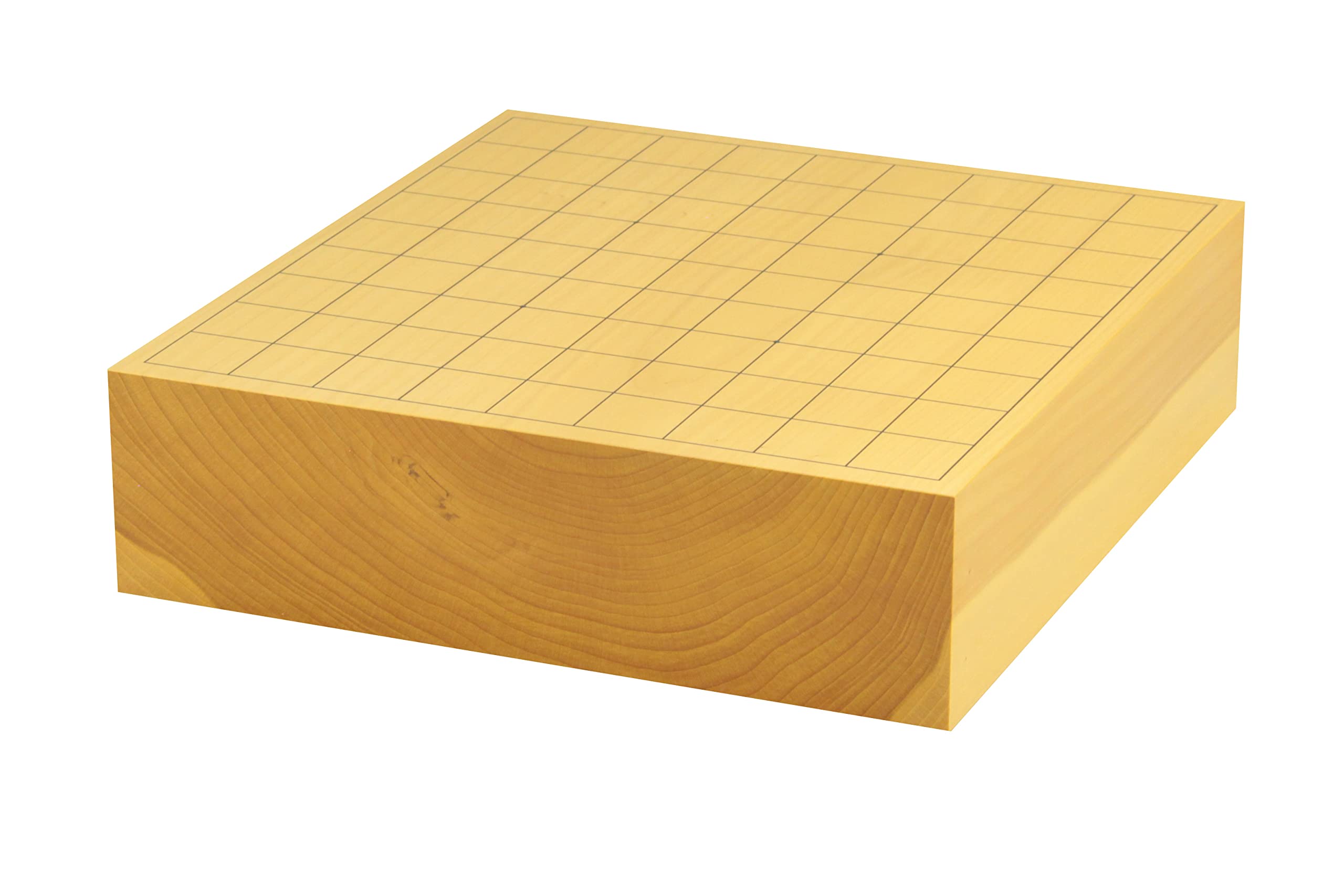 Amazon | 将棋盤 卓上 日本産銀杏(イチョウ) 3寸 30号 一枚物 日本製 