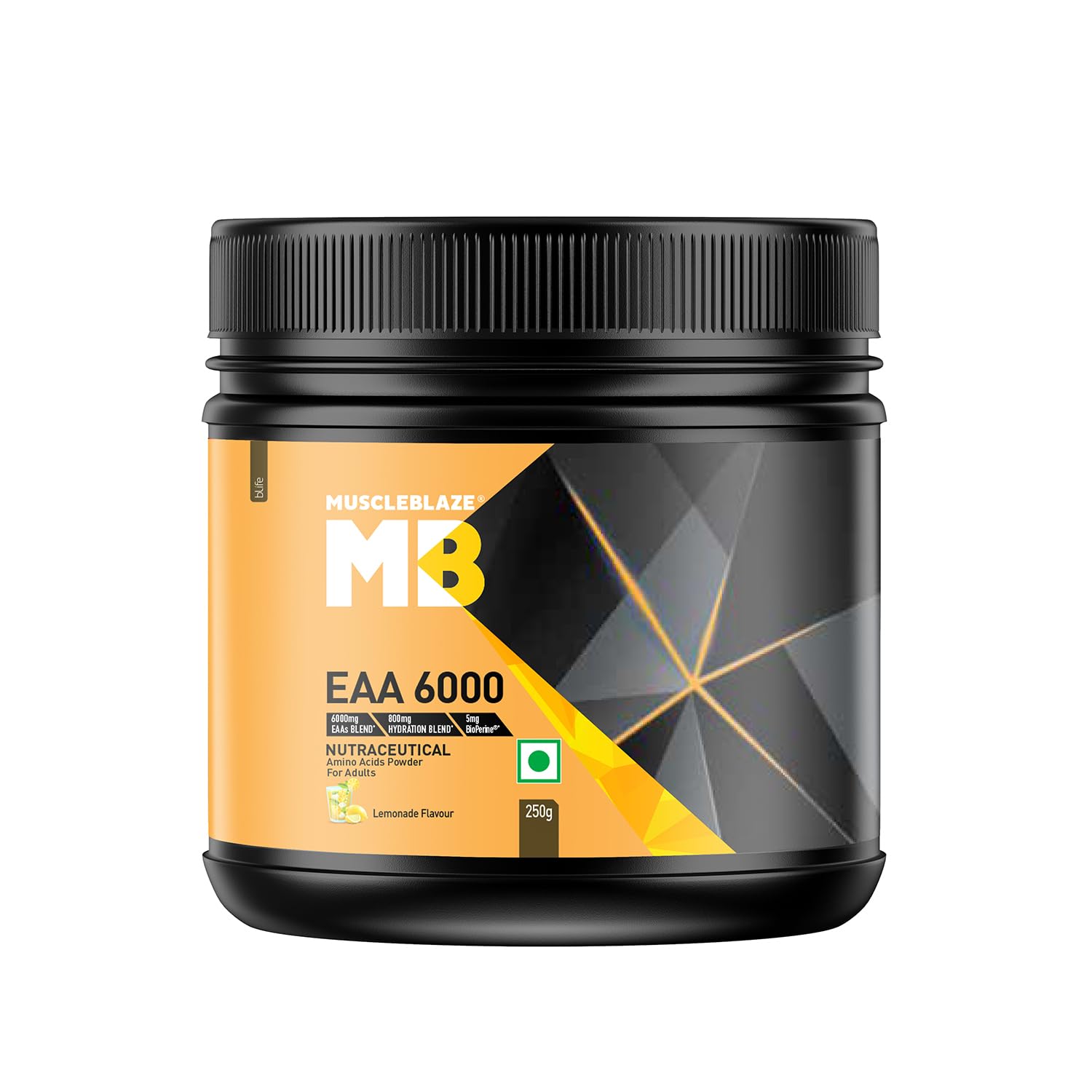 MuscleBlaze Eaa 6000Powder(Lemonade, 250G, 23 Servings)| 6000Mg Eaas Blend, 800Mg Hydration Blend | 5Mg Bioperine (B0CHF96LSL) Amazon Price History, Amazon Price Tracker