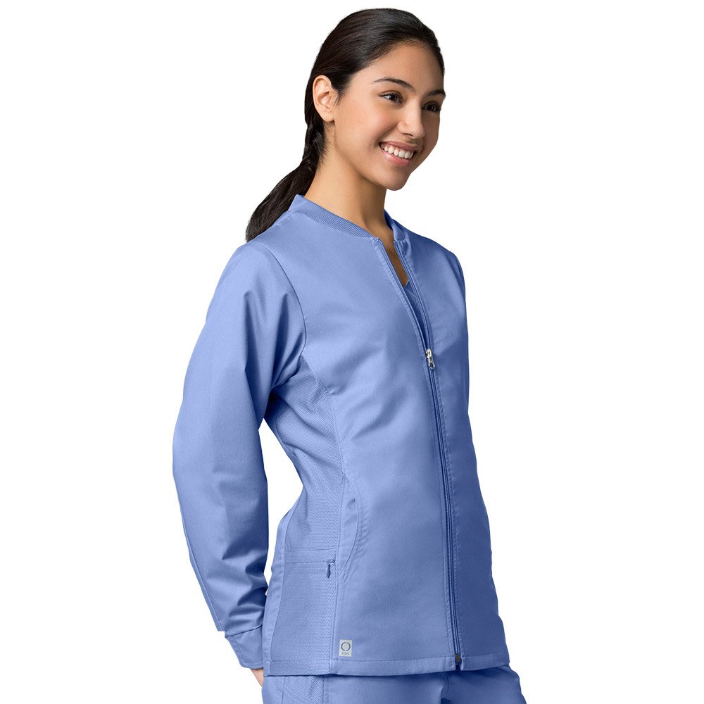 Maevn Women's Sporty Mesh Panel Jacket