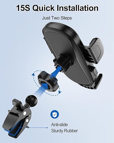Miniatura 7 de Soporte de teléfono para automóvil protección de grado militar Soporte universal para teléfono celular de ventilación de automóvil para automóvil