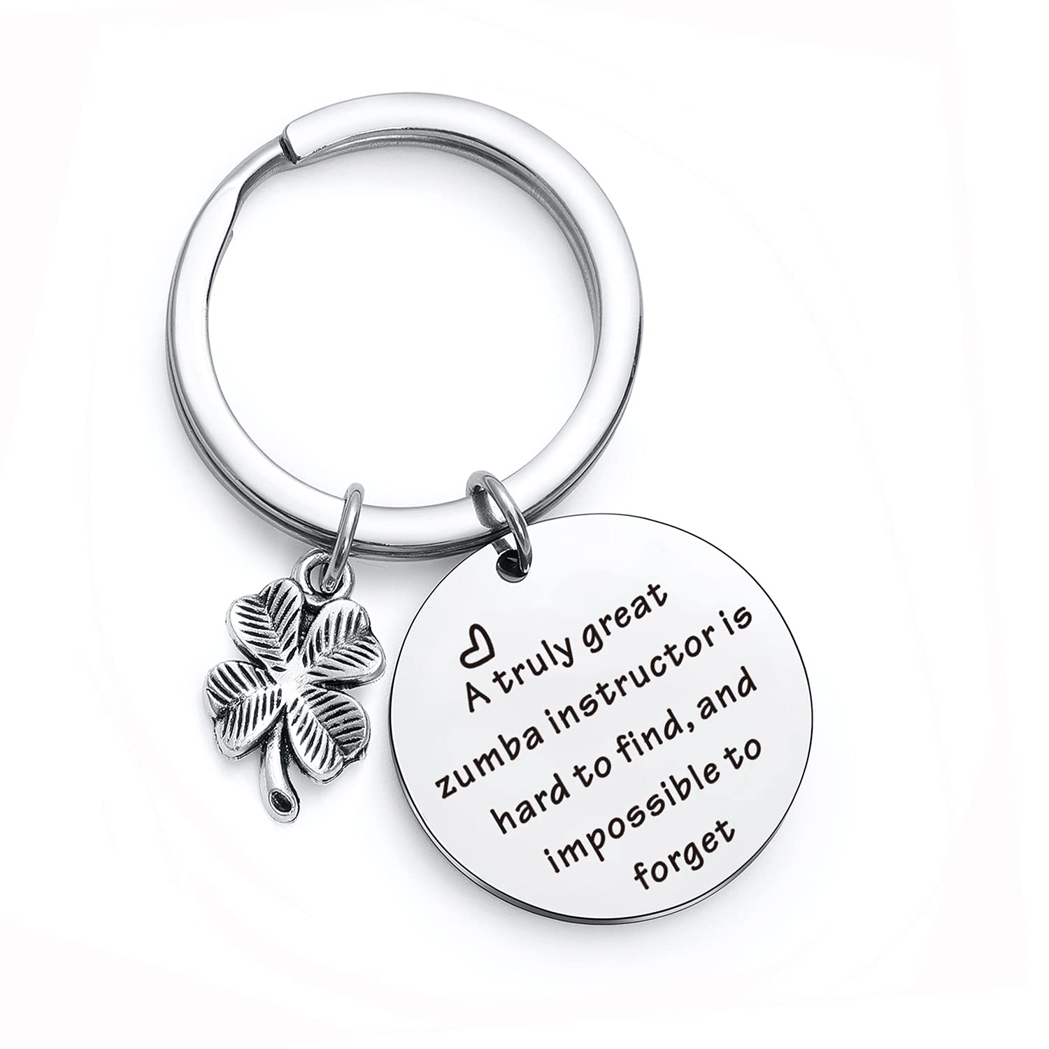 Zumba Lover Keychain Dance Teacher Keychain Zumba Instructor Jewelry Zumba Fitness Keychain, Zumba Instructor Keyring, General