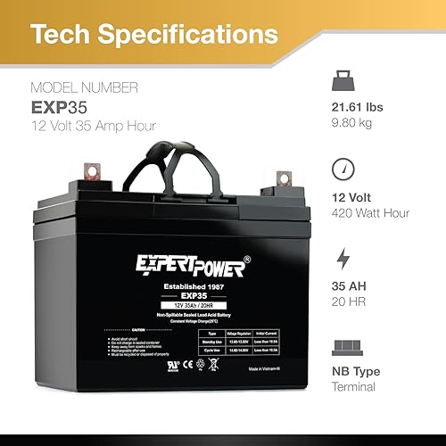 Miniatura 3 de Pilas Expertpower 12 V