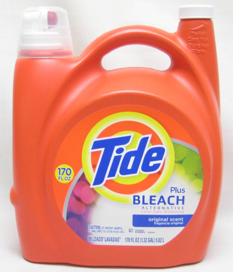Amazon.co.jp Tide タイド リキッド ウィズ ブリーチ 5.02L 漂白剤入り液体洗剤 ドラッグストア