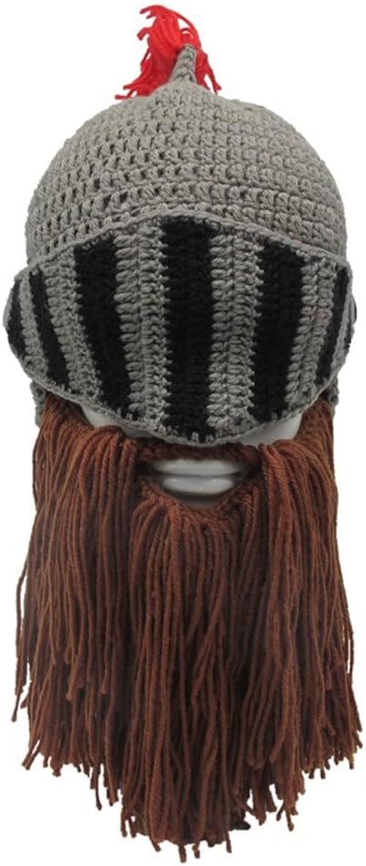 Wig Beard Hats Handmade Knit Warm Winter Caps Ski Funny Mask Beanie for Men Women YEKEYI - Image 7
