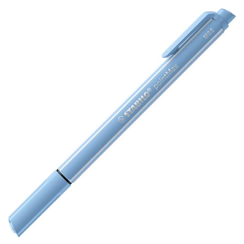 Image of STABILO pointMax - Nylon Tip Pen - Wallet of 24 - Assorted Colours