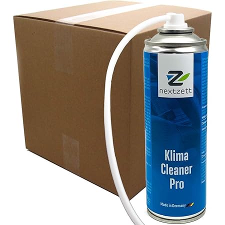 nextzett 96110615 Klima-Cleaner Air Conditioner Cleaner, 10 fl. oz, 12 Pack