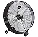 DMS® ITV-90 Industrie Ventilator Trommelventilator Windmaschine, Bodenventilator Hallenlüfter Ø 90- cm (35") Trommelgebläse, Industrieventilator Standventilator, Hallenkühlung 400 Watt, 13800 m³/h