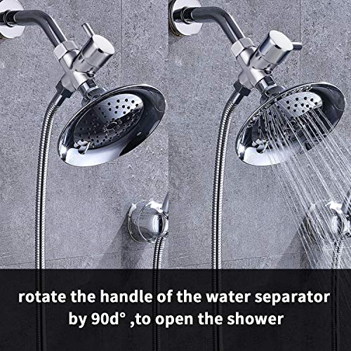 Zengest G1/2 (20Mm Diameter) Shower Head Diverter Valve, Shower Arm Diverter Valve For Hand Shower Head And Fixed Spray Head, The Sealing Gasket Needs To Be Added To The Nut Inlet When Installing. #TOP5