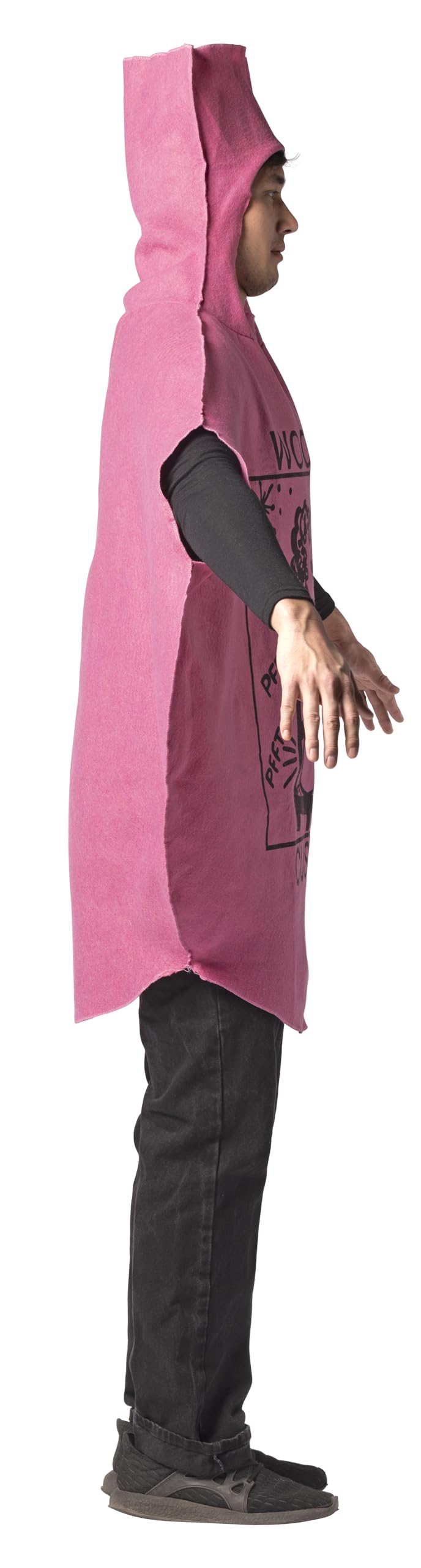 Rasta Imposta Whoopee Cushion Costume For Kids - Size 7-10, Pink, 100% Polyester Felt