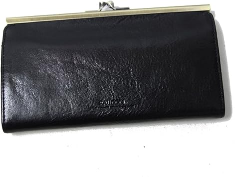 Amazon 長財布 がま口 財布 レディース メンズ ホークカンパニー Hawk Company 3425 ブラック Hawk Company ホークカンパニー シューズ バッグ