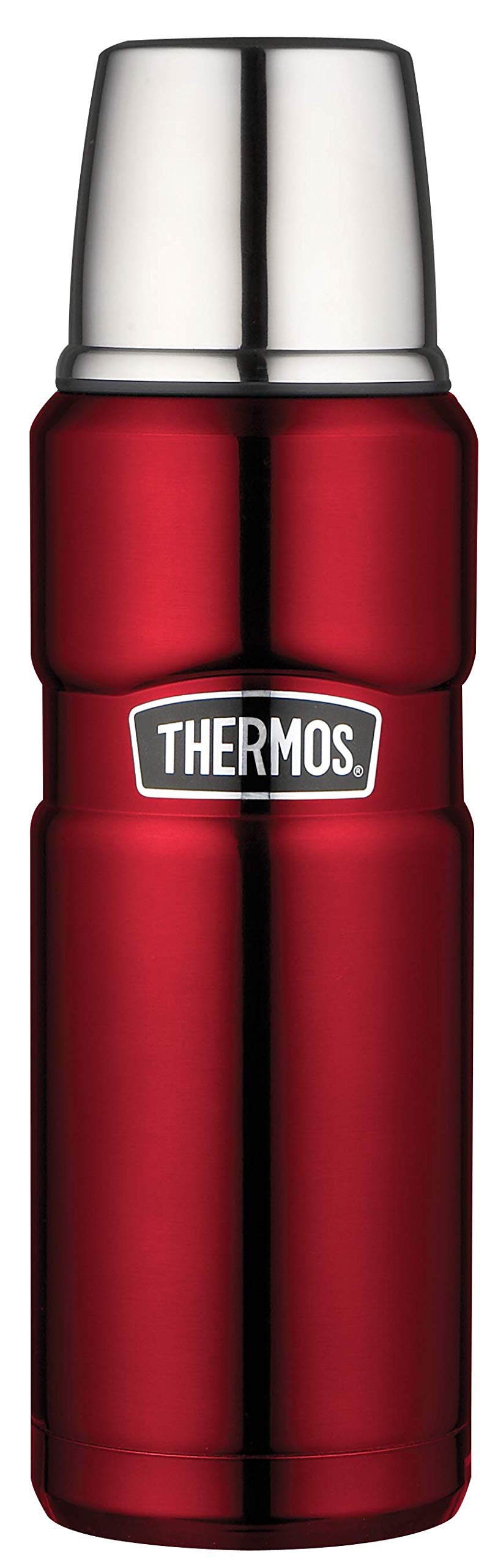 thermos food flask red 470ml