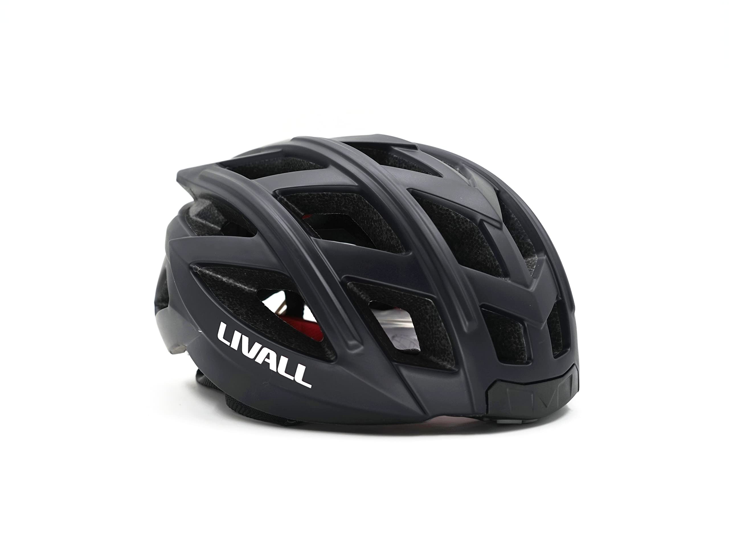 LIVALL BH60SE Neo Smart Fahrradhelm, intelligenter Helm für Damen und Herren, LED-Rücklicht, Blinkern, Bremslicht, Bluetooth, SOS-Alarm, Anti-Loss, Auto On/Off, Unisex, Schwarz, Größe 55-61 cm