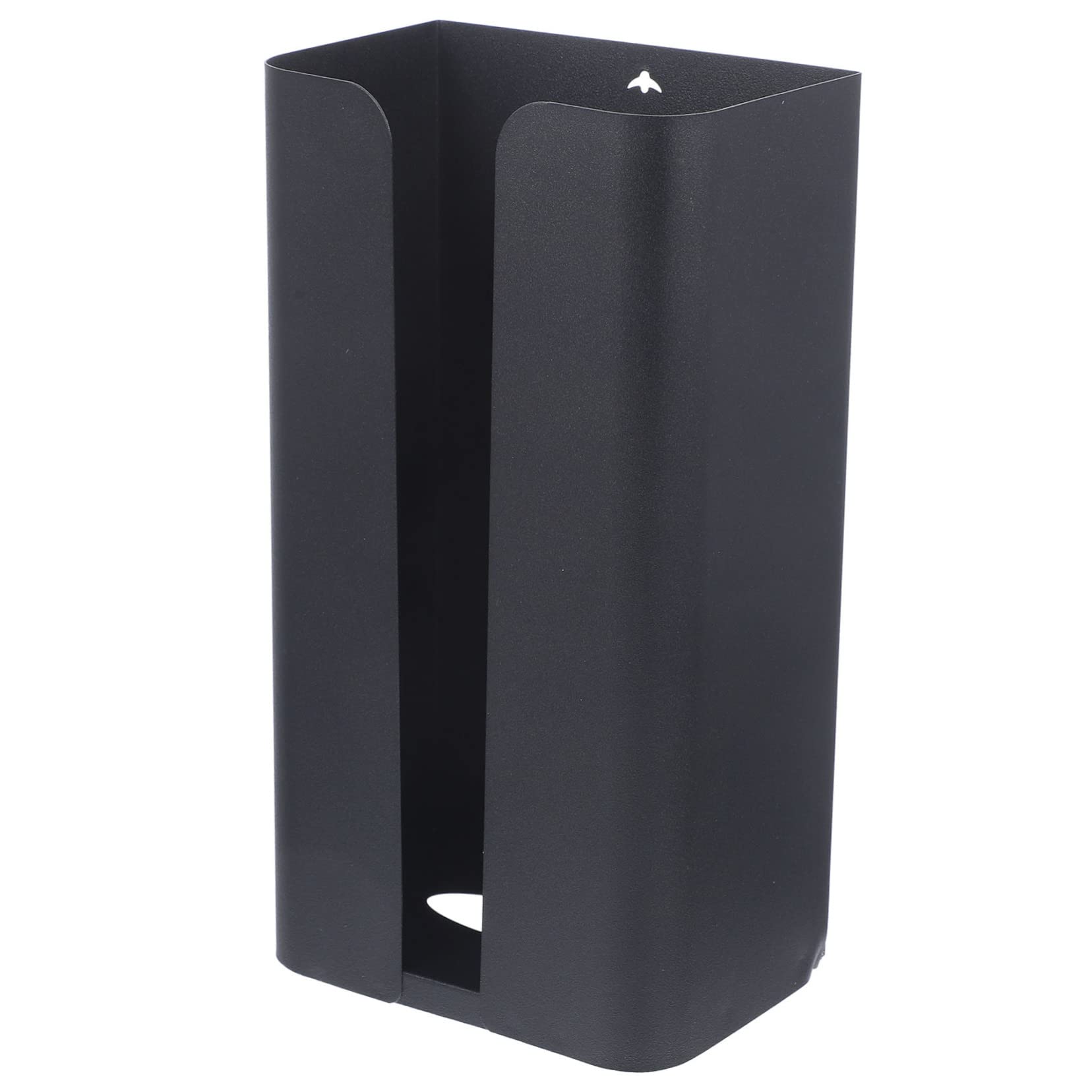 LABRIMP Contenedor Negro de Acero al Carbono de Pañuelos Magnético Soporte Práctico y Caja de Pañuelos Domésticos, Adecuado para Cocina Restaurantes