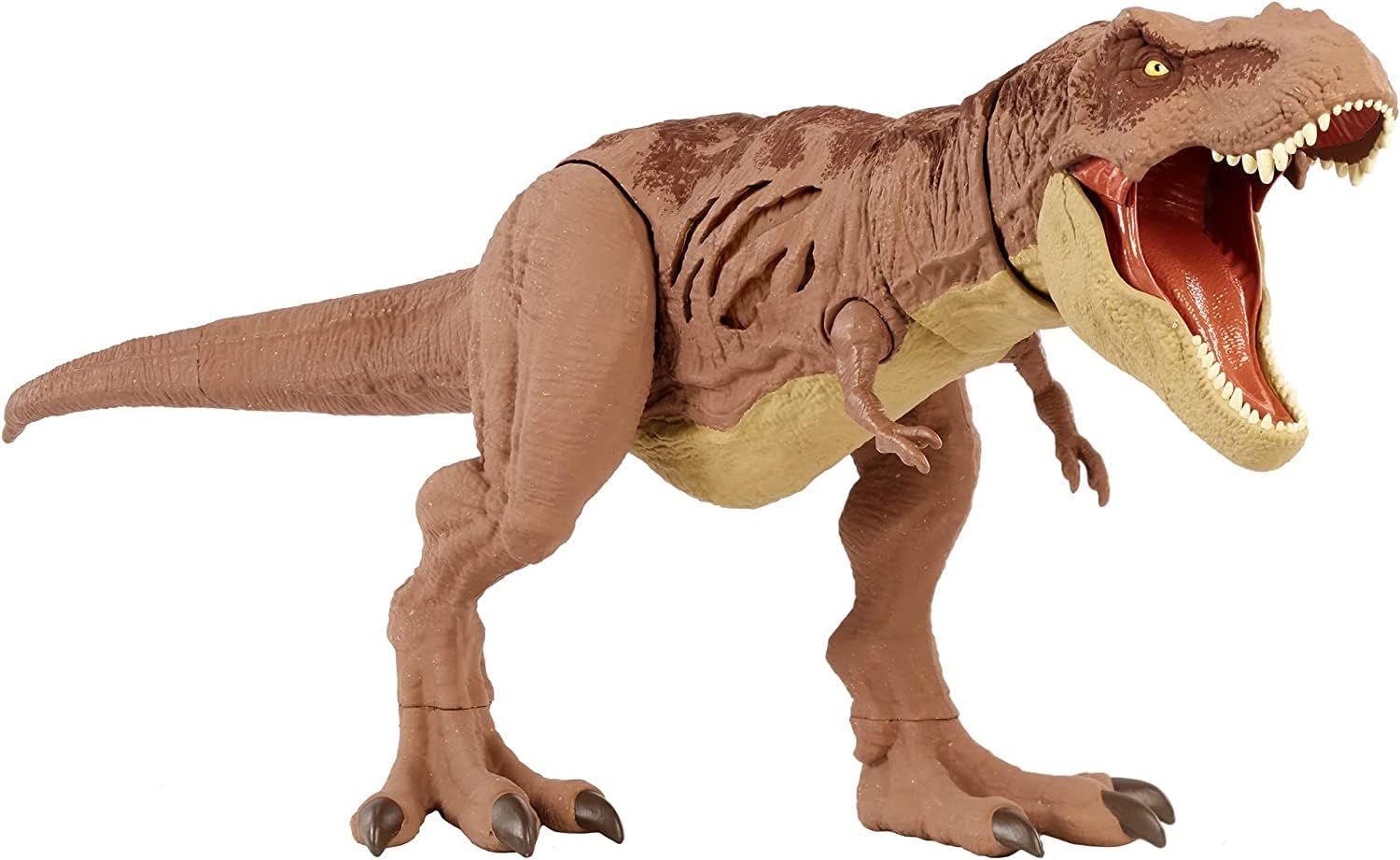Jurassic World Dinosaur T-Rex Extreme Damage Toy Figure for Kids, Exclusive Walmart GWN26