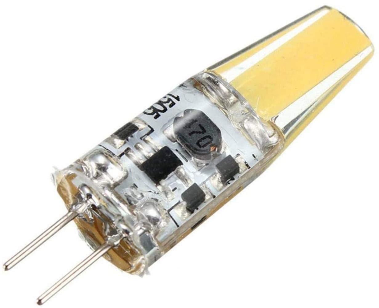 G4 GU4 LED-Lampen LED-Lampen-Korn-Plug-Birnen-Pin Kleine Birne Wechselstrom DC 12V Universeller (Color : AC12V)