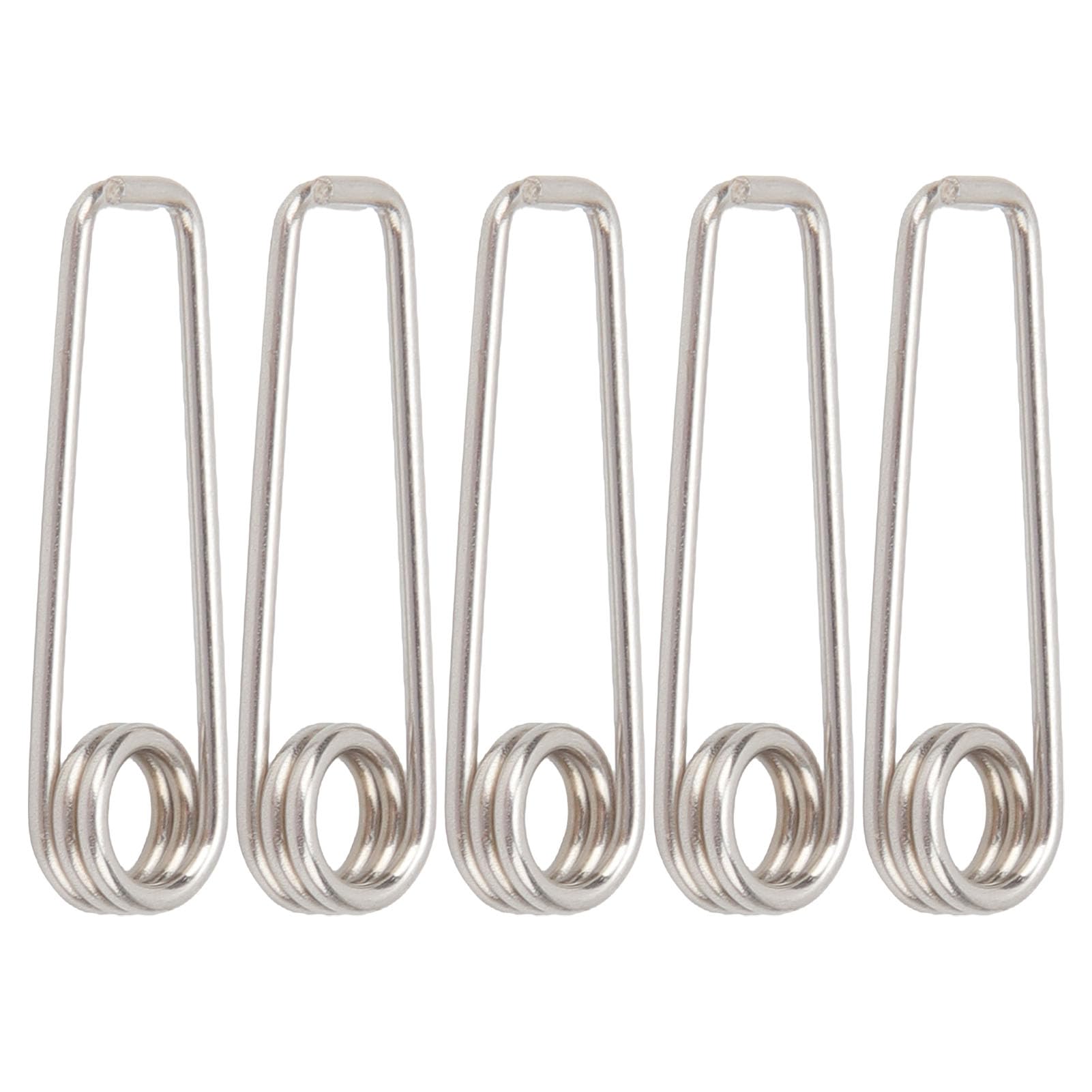 Gavigain Outboard Motor Torsion Spring Set, Iron, Replacement for 63V 15784 01, 5 Pack, for Boat Repair and Maintenance