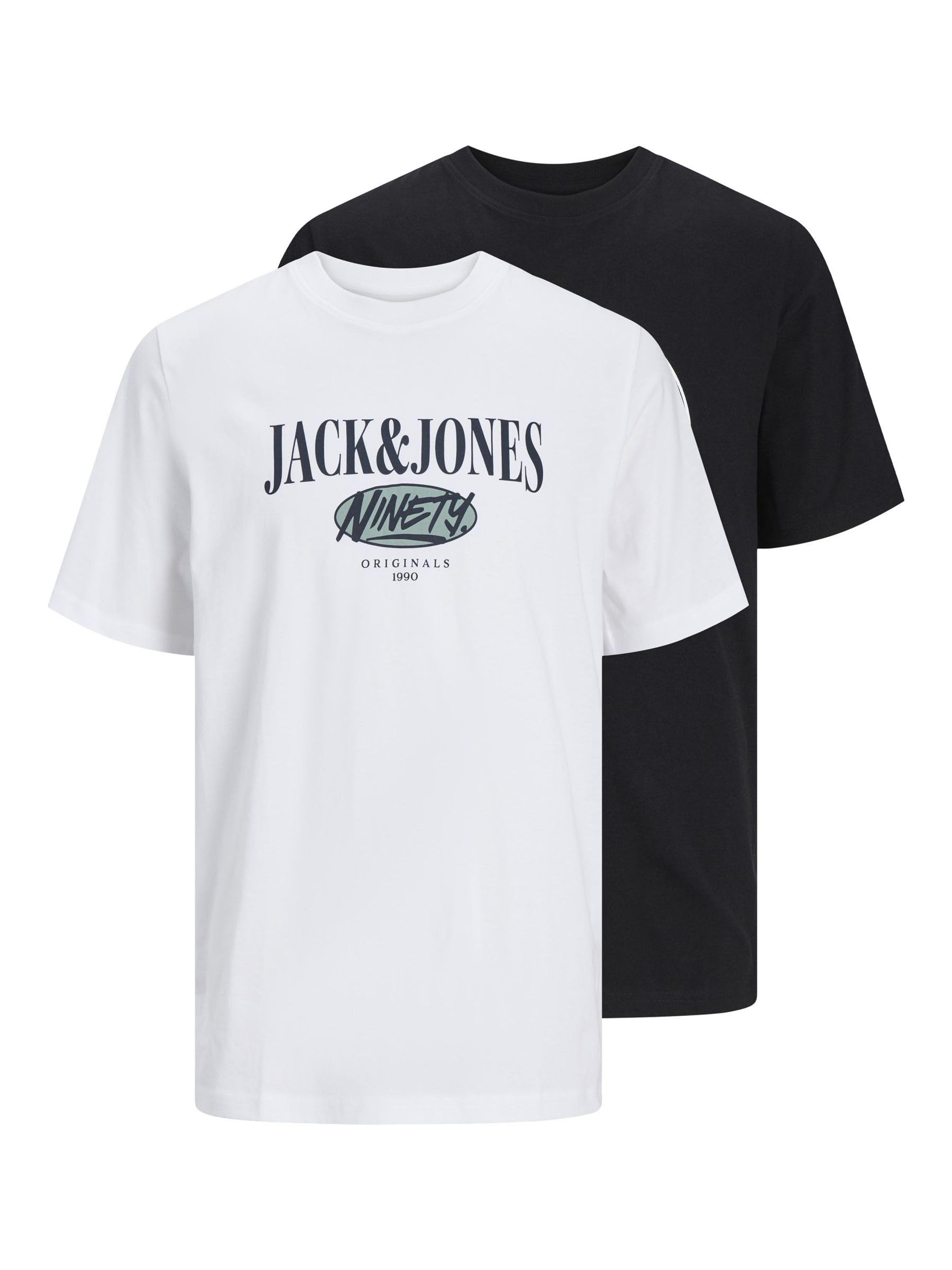 Jack & Jones T-Shirt 2-Pack Printed Crew Neck T-Shirt