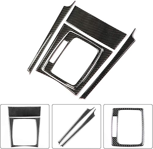 Miniatura 5 de Carbon W204 Coche Cambio De Cambio De Cambios De Fibra De Carbono Panel De Ajuste Para Benz W204 C 07-13 (Impulsión A La Izquierda)