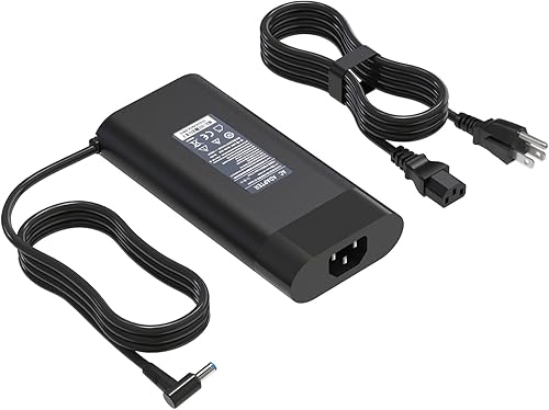 Miniatura 1 de Cargador para laptop de 200 W, 10.3 A, 19.5 V, para HP Omen Pavilion 15, 16, 17, ZBook Fury, Create Studio Envy 15, TPN-DA10, adaptador de corriente