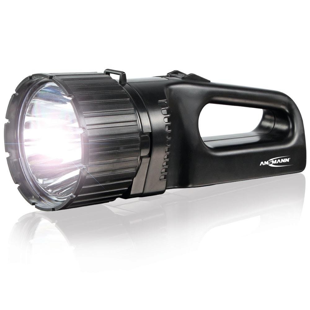 ANSMANN Arbeitsleuchte LED Future HS1000FR mit 5 W & 330 Lumen inkl. integriertem Li-Ion Akku und Ladestation - LED Handlampe ideal als Werkstattlampe Arbeitslampe Handleuchte Taschenlampe