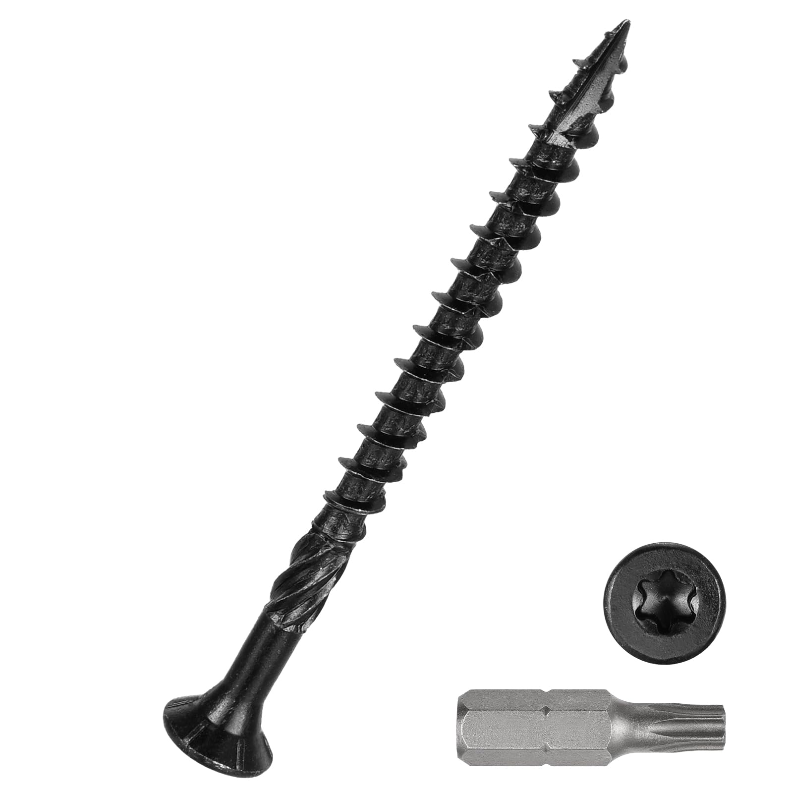 DTGN #9x2-1/2" Deck Screws, 65Pack, Good for Decks Fences, Frames, Farms, Outdoor Furniture