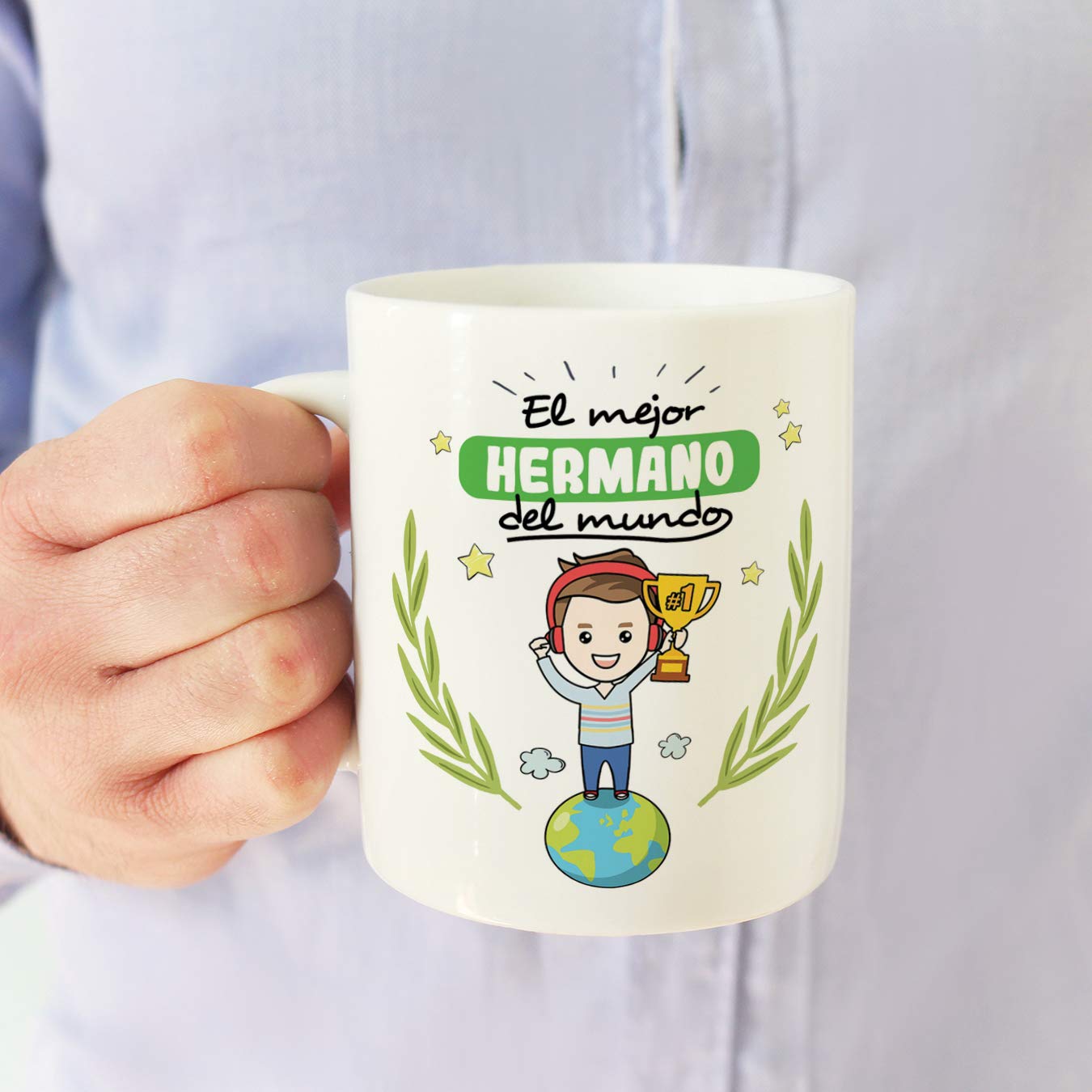 Taza De Desayuno Con Leche De Té Con Diseño Gráfico - El Mejor Empresario De Siempre - Idea De Regalo Cumpleaños Navidad Amigo Papá Abuelo Hermano Tío
