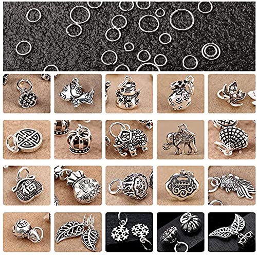 1200 Anelli Di Salto Aperti In Metallo Dorato - 4-10mm Per Gioielli Fai Da Te - Foto 8