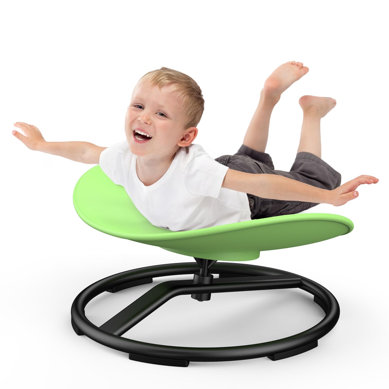 RetroAudio Sensory Spinning Chair for Autistic Kids Sensory Swivel Chairs for Kids Sit and Spin Toys for Toddlers 3+ Enhancing Motor Skills Educational Indoor & Outdoor Toys
