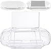 WenTigDY Clear Hard Case for PSP 20003000 Series, Protective Transparent Hard Case, Full Cover Protector Cover Case Movie Bracket, ShockproofScratch Resistant for PSP 20003000 Series