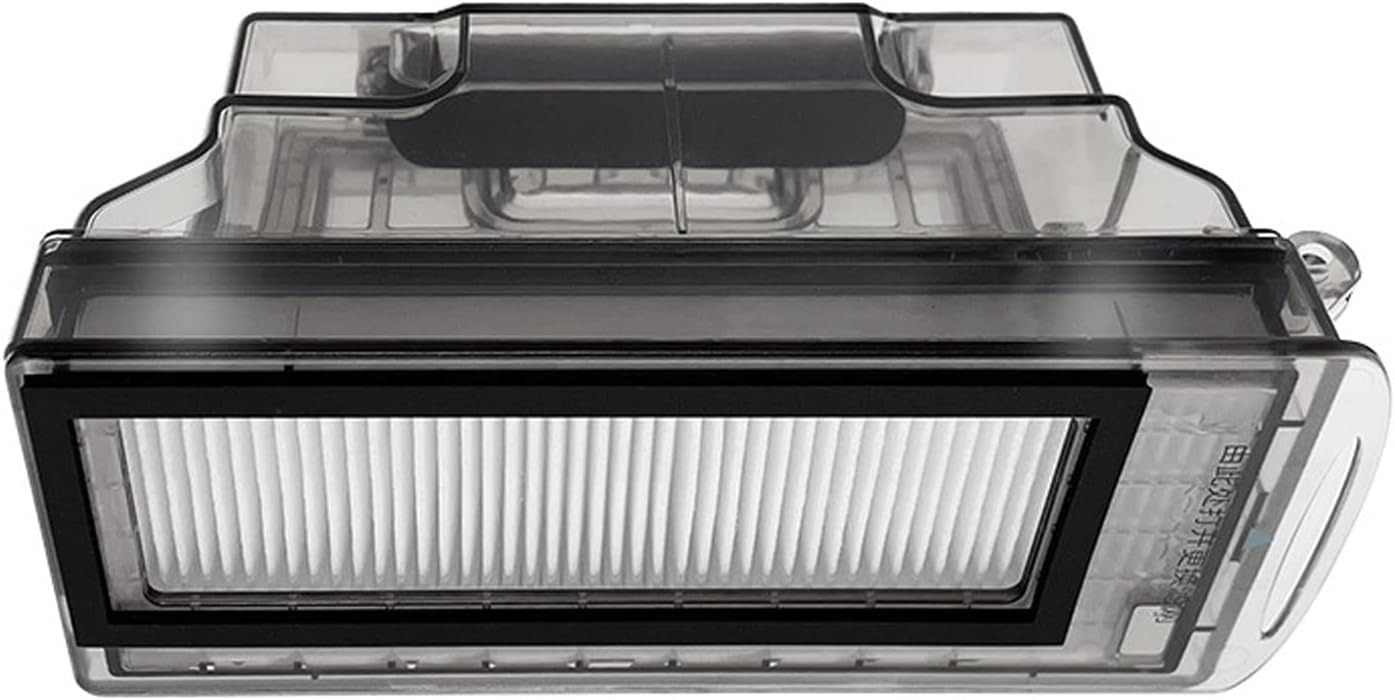 Replacement Dust Bin Box with Filter Compatible for NARWAL T10 J1 J2 Robot Vacuum Cleaner Accessories
