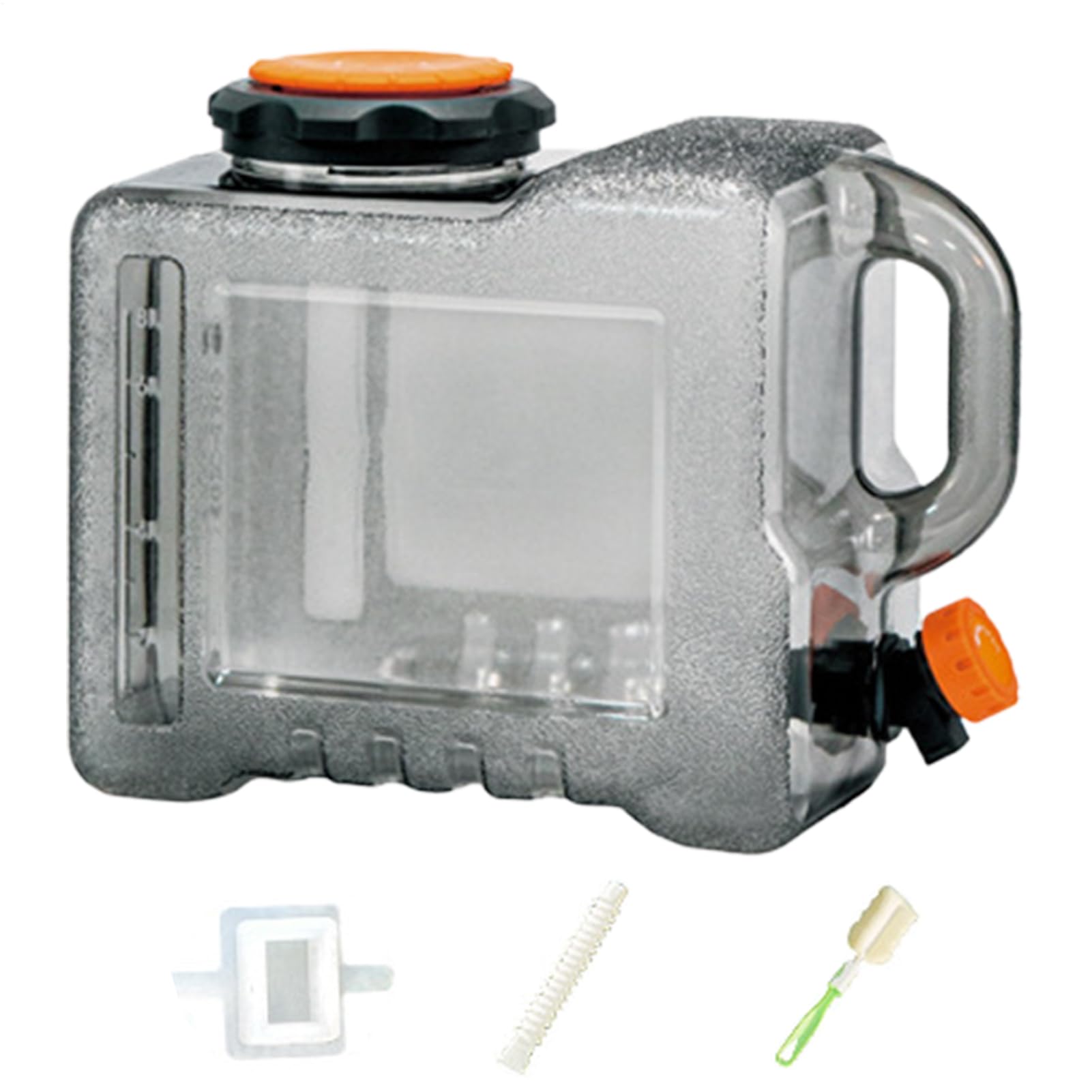 Genérico Tanque de Agua de Camping Ancha, Alimenticio y Resistente al Calor | Contenedor De Agua De Alta Capacidad Grifo ajustable para camping, senderismo, barbacoa, cocina familiar y actividades al