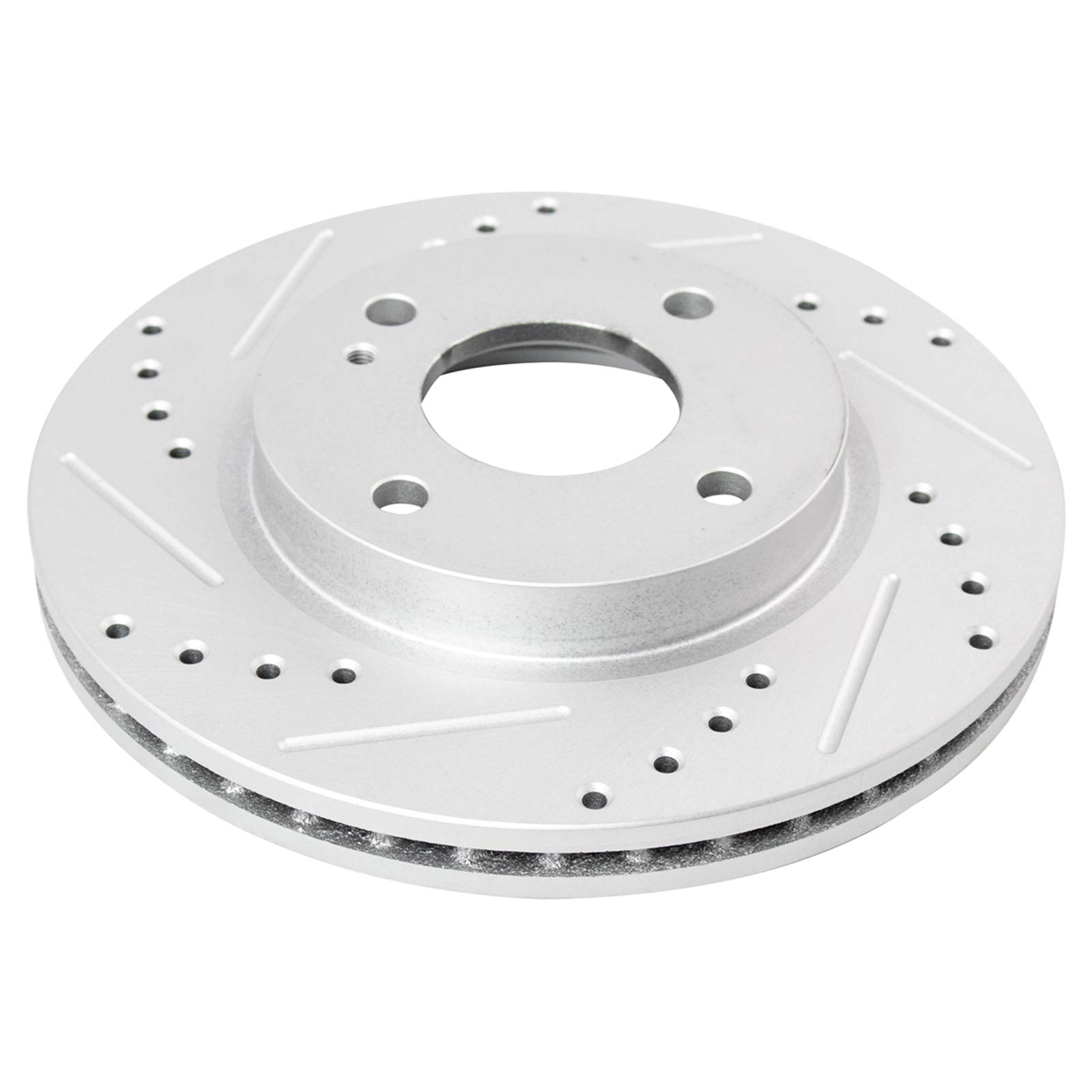 AM Autoparts Front & Rear Ceramic Brake Pad And Drilled/Slotted Rotor Kit – G-Coated