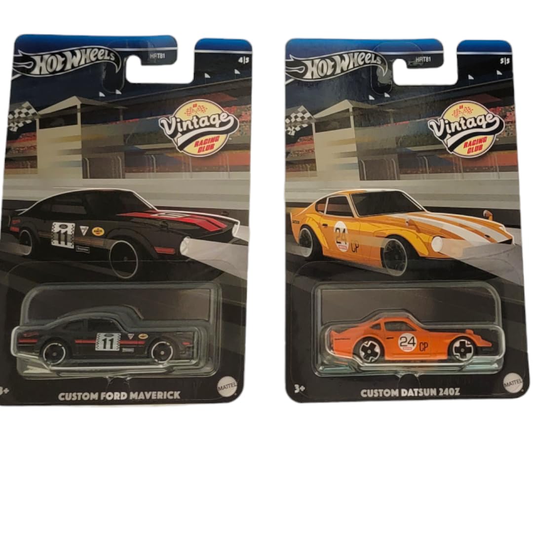 Amazon.com: Hot Wheels 2024 Vintage Racing Club – Bundle of 2