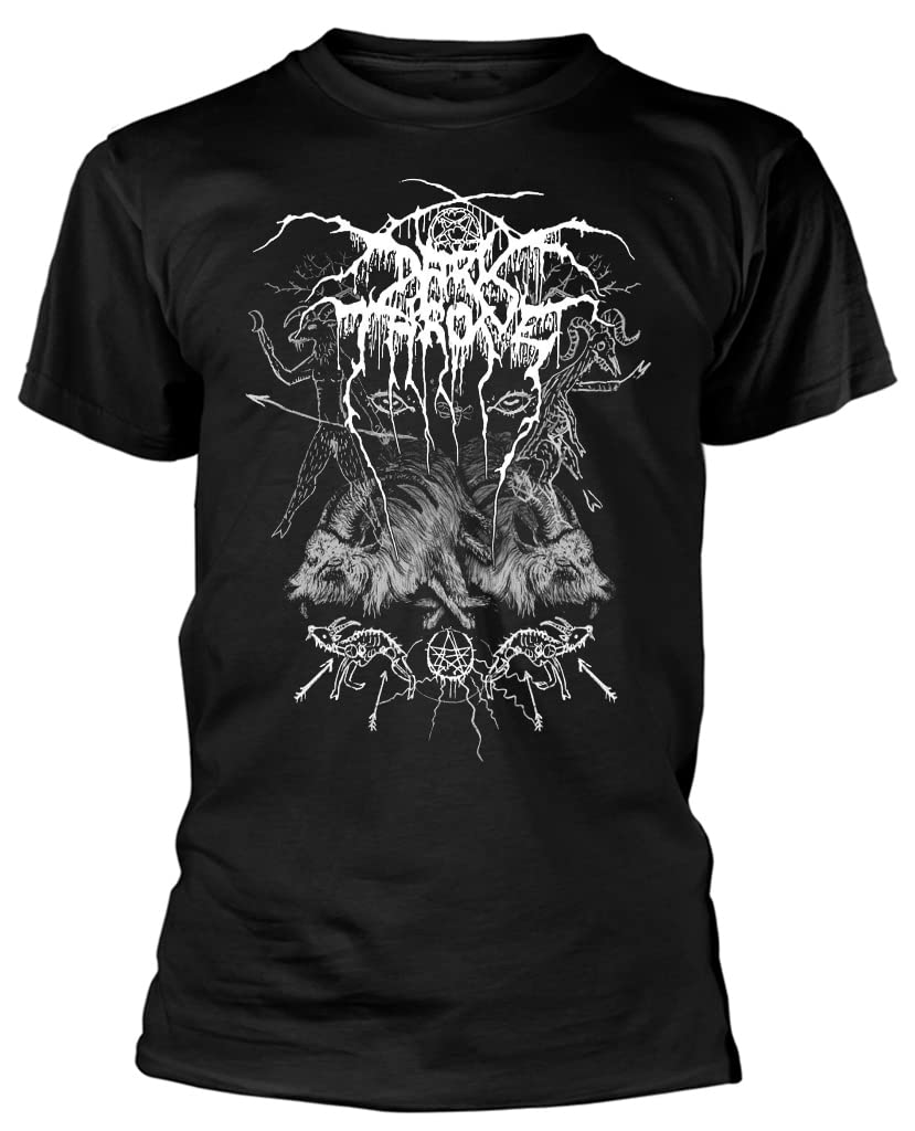 Razamataz Darkthrone 'Goatlord' (Black) T-Shirt (as8, Alpha, l, Regular, Regular)