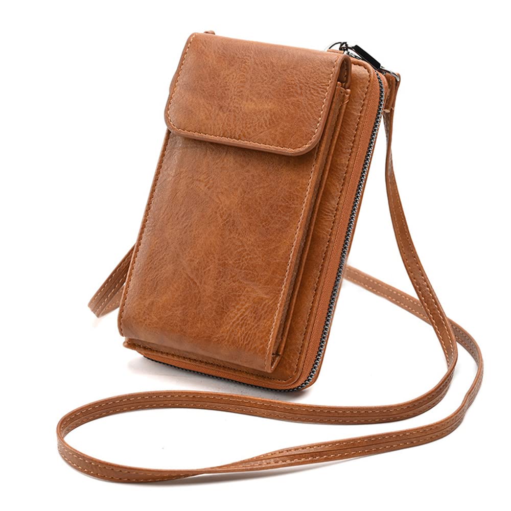 PALAY® Crossbody Bags for Women Phone Pouch Cell Phone Bag Phone Pouch Purse Stylish PU Leather Sling Bag Women Purse Wallet Sling Bag Mini Shoulder Bags (Vintage Brown) (B0BVBH5WV6) Amazon Price History, Amazon Price Tracker