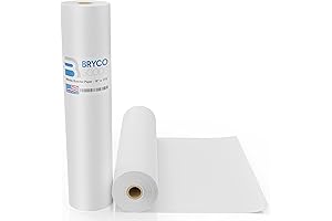 Unwaxed Butcher Paper Roll for Sublimation Blanks Supplies - 18 Inch x...