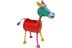 Continental Art Center Inc. CAC194059 Donkey Planter